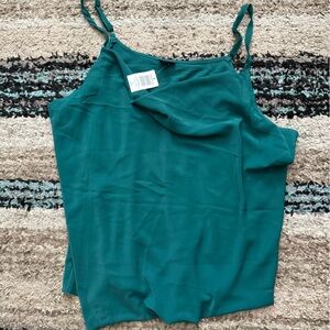 Torrid Green Blouse with Vibrant Color and Soft Fabric